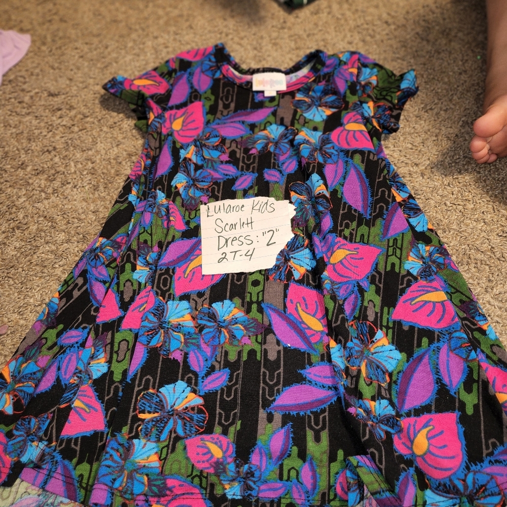 Lualroe kids Scarlett dress